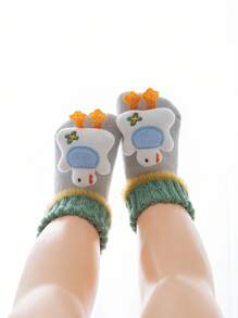 2 Pairs Soft & Breathable Newborn Socks, Thin Summer Baby Socks Anti-Slip For Toddlers Learning To Walk, Ultra-Thin Silk Infant Socks - Multicolor - View 7