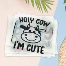 3/6/12/30/36 Sheets Baby Shower Decorations,Baby Iron On Patches For Clothes,Funny Shower Games Dtf Transfers Ready To Press Decorating Kit For DIY Crafts - Multicolor - View 9