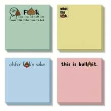 1Pack 50 Sheet Office Notebook Paper Memos With Humorous Phrases For Workplace Laughter And Unique Office Supplies - one-size - View 1