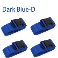 1/2/3/4PCS Suitcase Straps, Bright Color Adjustable Luggage Belts, TSA Approved - Multicolor - View 21