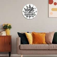 Wedding Decor, Personalized Wall Clock, Vintage Wall Decor, Home Decor And Accessories, Funny Unique Gift For Her - 混合色 - 查看 5