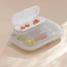 1 Hộp Đựng Thuốc Niêm Phong Di Động Mini 3 Lần Một Ngày, Hộp Đựng Thuốc Du Lịch - Nhiều màu - Xem 25