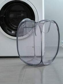 1/2pcs Large Capacity Pop-Up Laundry Basket With Handle - Foldable Mesh Laundry Basket, Dirty Clothes Sorting Basket, Used For Storing Dirty Clothes