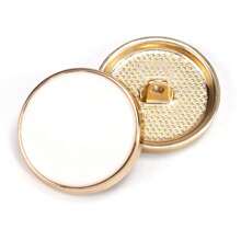 哑光黑色金属纽扣 10 件 - 多尺寸 11.5-25 毫米合金装饰纽扣，适用于西装外套、连衣裙、DIY 夹克（衣领/袖子装饰）