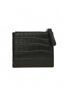 1pc Women's Simple Short Zipper Coin Purse PU Leather Bifold Wallet Holder Multi- Slots Pouch Mini Wallet Card Wallet For Women Wallet Purse Wallet - Multicolor - View 16