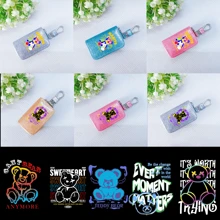 Car Key Bag Uniform Car Key Storage Bag Creative Keychain Blingbling Car Key Protector Secure Zipper Closure Protector Stylish Waist Pocket Car Key Protector Unisex For Women Mini Wallet,1pc Black & Gold PU Leather Car Key Case - Multicolor - View 11