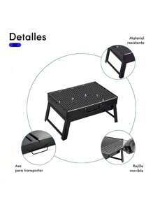 Mini Portable Charcoal Grill Foldable Stainless Steel