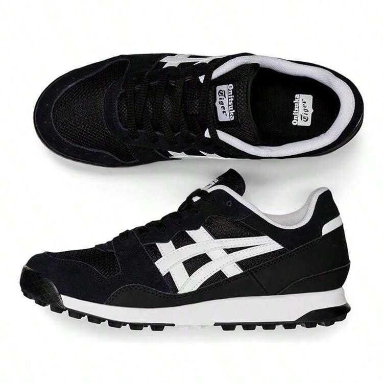 Onitsuka Tiger Men's Casual Versatile Comfortable Sports Shoes For Daily Wear - Black and White - View 8