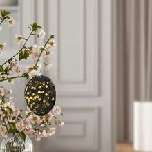 Easter Tree Hanging Decorations 8 Pieces Cute Sequined Egg Spring Ornaments For Home Party Holiday Decor Supplies