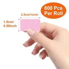 800pcs Colorful Sticker Labels, Waterproof Self-Adhesive Labels For Handwriting Names, ID Tags, Organization And Categorization