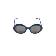 Loewe SLIM Round Ladies Sunglasses, International Version LW40135I - LW40135I5290A Blue - View 2