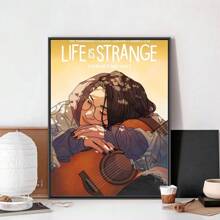 Tranh treo tường (1 cái/3 cái) chủ đề Game Anime cổ điển, Life Is Strange The Storm, không khung, phong cách Club Bar, tranh nghệ thuật treo tường phòng ngủ/phòng học, tranh canvas không khung/có khung. - Nhiều màu - Xem 11