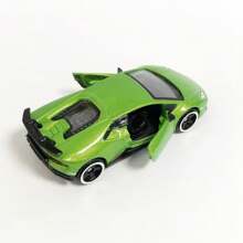 Burago Resmi Resmi Otentik 1: 64 Alloy Car Model Mercedes-Benz Cadillac Simulasi Koleksi Dekorasi Model Mobil Untuk Hadiah Ulang Tahun Natal Pria - 1:64 Lamborghini HURACAN PERFORMANTE Hijau - View 4