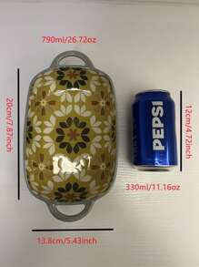 1/2 Bát đựng súp phong cách Bohemian bằng gốm sứ vẽ tay, bát đựng salad, đĩa đặc biệt, bát đựng mì, bát đựng bánh nướng, đồ dùng ăn uống cổ điển thích hợp cho gia đình, tiệc tùng, sử dụng tại nhà hàng, bữa tối gia đình, tiệc sinh nhật, tặng quà, khay nướng vui nhộn - Bát nướng Bohemian - Xem 20