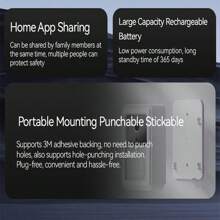 1pc Home Wireless Doorbell, Long Standby -38 Kinds Of Ringtones, With Tinkling USB Power Supply, Portable And Easy To Install, Family Safety.