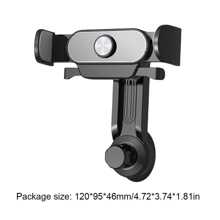 Universal Car Phone Holder Stable Car Phone Mount 360° GPS Support Car Air Vent Cell Phone Bracket Clamp For IPhone For Xiaomii