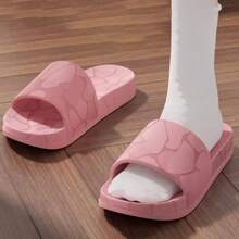 女士柔软拖鞋，舒适防滑家居鞋，适合夏季室内家居浴室使用，情侣装