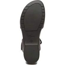 Women's Comfort Flat Sandals - Closed Toe Cork Footbed With Arch Support, Lightweight Breathable Summer Sandals For Walking, Casual Outfits, And Everyday Wear - 巧克力 - 查看 4