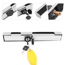 Outboard Motor Lock Stainless Steel Boat Outboard Motor Engine Lock 304mm W Keys - 1 - View 1