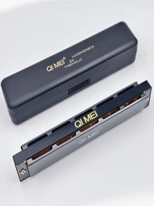 1pc 24 Hole C Key Harmonica - Ideal Choice For Adults And Students, Self-Learning Musical Instrument - Multicolor - View 8