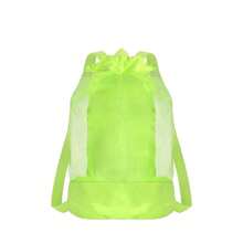 1 Pc Seashell Pattern Large Capacity Backpack Tote Bag For Beach