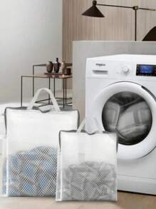 Mesh Laundry Bags, Washing Bag With Zipper , Underwear Exquisite Clothes Washing Bags For Travel, Laundry Bags