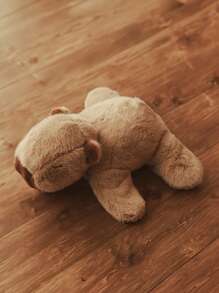 1pc (18cm/7.08in) Capybara Plush Doll, Curtain Tie Back, Educational Doll, Multi-Function Capybara Plush Hand Rattle Animal Wristband, Christmas Party Gift