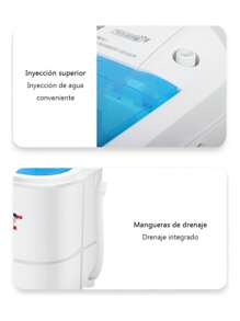 Lavadora Semi Automática Rentable Puede Escurrir El Agua - Azul - Ver 7