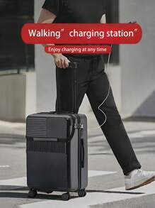 A 20-Inch Multifunctional Front-Opening Cabin Suitcase: This Suitcase Adopts A Front-Opening Design, Meets Boarding Standards, Has Smooth Universal Wheels, And A TSA Customs Lock. It Is Suitable For Short-Distance Business Trips, Daily Commuting, Weekend Vacations, Short-Term Trips, Students Going To School, And Travel Essentials. It Can Also Be Used As A Moving Gift Or A Holiday Gift For Friends.