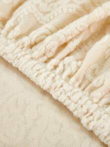 1 pieza Nueva Funda de cabecera de Jacquard, unicolor, alta elasticidad, evita daños de mascotas, suave y amigable con la piel, antideslizante y antipolvo conveniente, lavable a máquina, adecuado para todas las estaciones y ocasiones