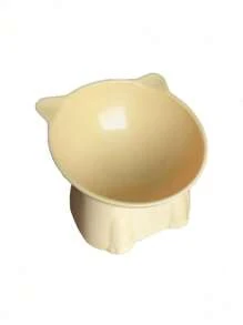 1/2 pièces Bol pour chat, Plateau incliné à 15 degrés anti-vomissement, Base stable, Difficile à renverser, Station d'alimentation ou d'abreuvement pour animaux de compagnie, Accessoires pour chat, Bol à nourriture pour chat, Set de bols pour chat, Convient aux chats et chiens d'intérieur, Peut être nettoyé au lave-vaisselle