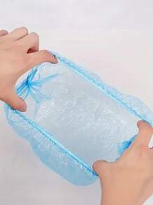 HMQ beauty 50 件/套一次性无菌发网/发帽，适用于艺术化妆、眉毛微刀片、浴帽、弹力浴帽、防水美发沙龙帽、头发护理帽、酒店发帽