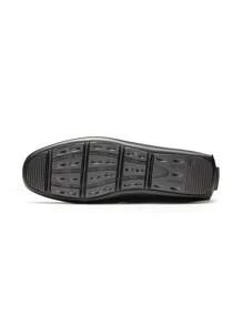 Men's Penny Loafers Moccasins Shoes - Black - View 8