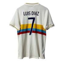 Jersey Colombia Personalizado 2025 - Blanco y Negro - Ver 2