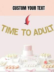 1pc Custom Personalized Banner, Party Decoration, Design Your Own Banner, Birthday Banner, Party Banner, Wedding Banner, Birthday Decorated Beautiful, Modern, Cute, Fashion Customized, Personalized, Unique Ideal Gift For Boyfriend, Girlfriend, Dad, Mom, Family, Friends Anniversary, Valentine's Day, Mother's Day, Father's Day, Graduation, Wedding, For Housewarming Dining Room, Living Room, Bedroom, Office, Tea Room, Family, Christmas,Multi-Functional, Anti-Mold,Ornamental,Exquisite,Stylish,High-Quality,Adorable,Modern,Custom,Unique,Personalized,Ideal Gifts For Him,Ideal Gifts For Her,Her,Boyfriend,Girlfriend,Dad,Mom,Family,Friends,Son,Daughter,Kids,For Anniversaries,For Birthdays,For Housewarming,For Graduation,Kitchen,Dining Room,Bedroom,Office,Living Room,Home,Garden,Tea Room,Wedding Essentials,Customized Banners & Pennants,Warm Ambience