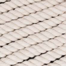 Cuerda de algodón, hilo de algodón 1-10mm, Materiales DIY de artesanía, tejido de tapices, atado, decoración, cuerda de artesanía, cuerda de zongzi, cuerda de etiqueta colgante - Beis - Ver 11