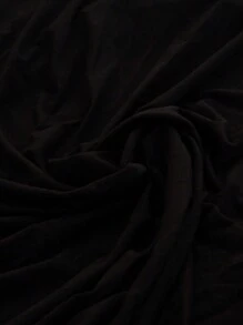 1件装 精美沙发装饰 普通沙发罩 防滑弹力牛奶丝面料 宠物防脏 单人双人三人四人 纯色黑色沙发套 普通全盖沙发罩 四季 - 黑色 - 查看 5