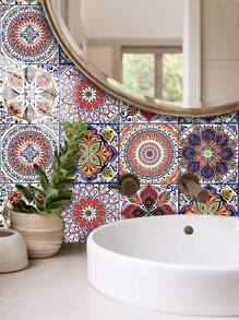 10 piezas de papel tapiz decorativo para el hogar, adhesivos de pared de mosaico creativos DIY autoadhesivos, antiadherentes y antiensuciamiento para cocina, baño, sala de estar, dormitorio y fondo de pared de TV para embellecer el espacio