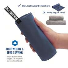 Microfiber Gym Towels Sports Fitness Towel Workout Sweat Towel Fast Drying Yoga Towel For Travel, Beach, Hiking, Swimming, Backpacking - Multicolor - View 5