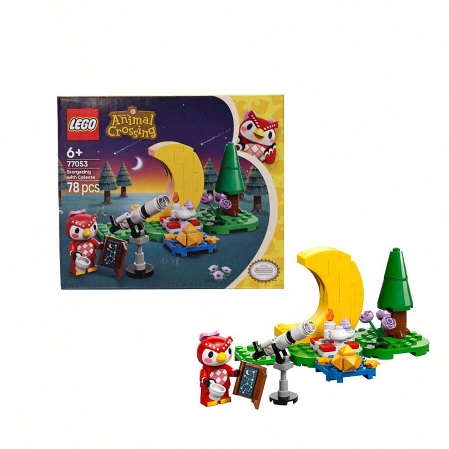 LEGO 77053 Animal Crossing Series Fu Ke 's Star Observation 2025 nuevos bloques de construcción ensamblados