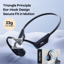 REMAX Reamx Professional Swimming Headphones, IP68 Water Resistant Wireless Earphones, Ear Hook Design, 8H Playtime, Stereo Sound With Mic, 3 In 1 Combine: With 32GB SD Card + Magnetic Cable, Earphones For Workouts & Sports, With Light Effect For Night Sport, Waterproof Earphone