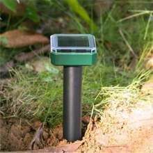 1/2pcs Solar Ultrasonic Rat Repellent Vibration Snake Repellent Suitable For Lawn, Garden, Courtyard, And Farm Pest Control