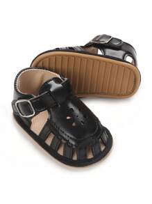 Breathable Non-Slip Summer Sandals For Infants And Toddlers - Black - View 2