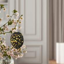 Easter Tree Hanging Decorations 8 Pieces Cute Sequined Egg Spring Ornaments For Home Party Holiday Decor Supplies