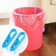10/20pcs Trash Can Clips, Holder Rings For Garbage Bag Fixed Clip Home Use, Non-Slip Basket Edge Fixation Rings