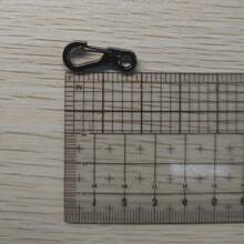 5/10/20Pcs/Lot Mini Carabiner Camping Survival Climbing Spring Backpack Clasps Keychain Paracord Tactical Gear Hooks Key Chain - Black - View 7