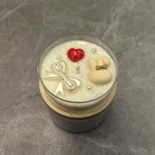 Velas de cera de soja com aroma floral, velas de aromaterapia artesanais em formato de coelho para proposta, decoração para casa