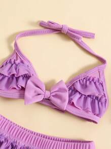 Baby Girls Beachwear - Purple - View 5