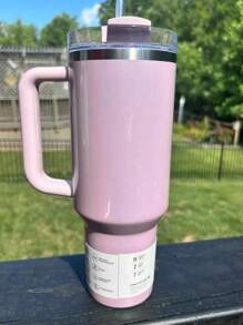 (Brand New Unopened) STENLEYS 40 Oz Stainless Steel Aster Blueberry Milk MAUVE SHIMMER Pearl The Halloween Tumbler Stainless Steel Water Bottle Double Wall Vacuum Insulated Portable Drinking Cup Travel Iced Coffee Mug Summer Drinkware With Handle And Straw, Perfect For Travel, Home, Office, Summer Sips, Ice Drinks & Hot Drinks - 40oz - 查看 11