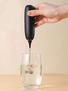 Milk Frother, Powerful Handheld Milk Frother, Mini Milk Foamer,Coffee Stirrer, Stainless Steel Drink Mixer For Coffee, Lattes, Cappuccino,Matcha,Hot Chocolate, Portable Foam Maker,Electric Wireless Blender Mini Coffee Maker - Sx - View 5